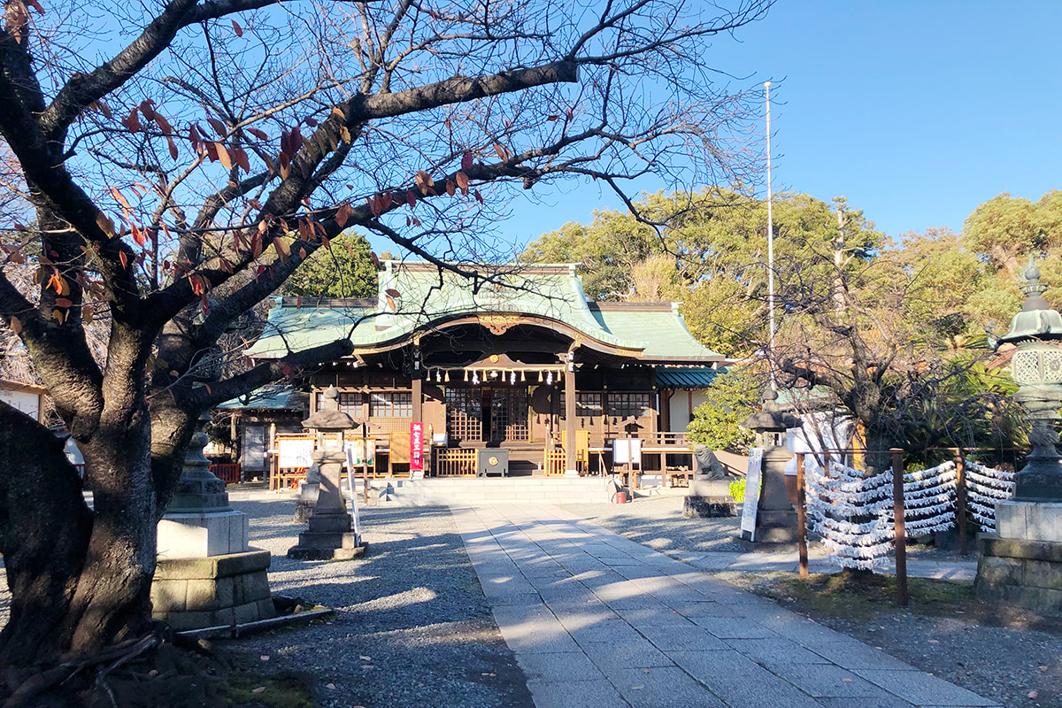沼津日枝神社の幸先詣