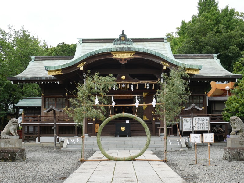 沼津日枝神社 輪くぐり