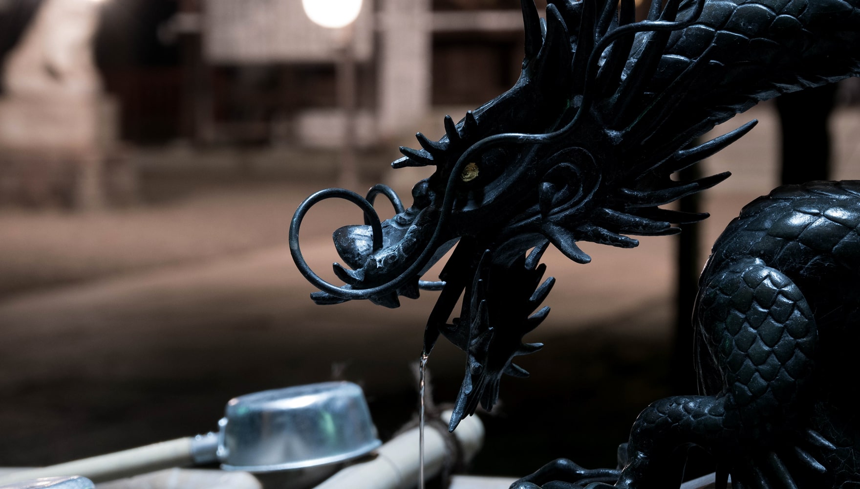 沼津日枝神社 初詣 手水