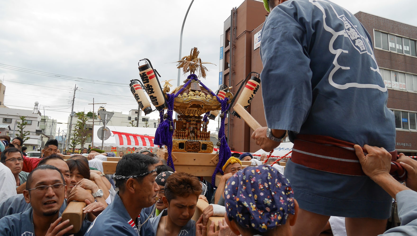 沼津日枝神社 神輿渡御行列