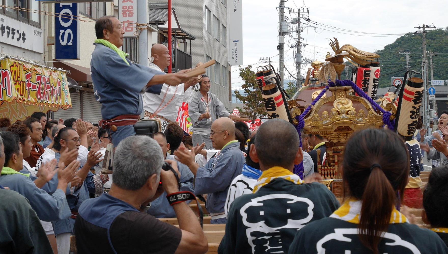 沼津日枝神社 神輿渡御行列