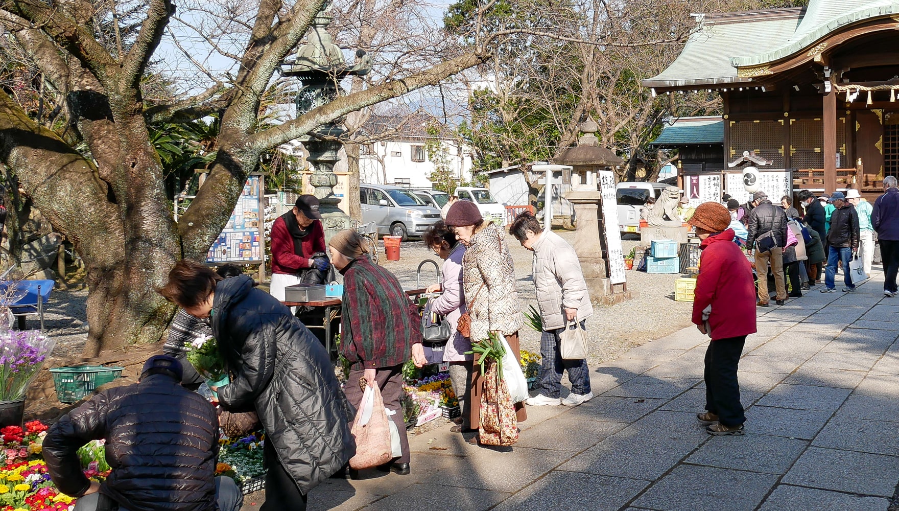 日枝天満宮 天満市