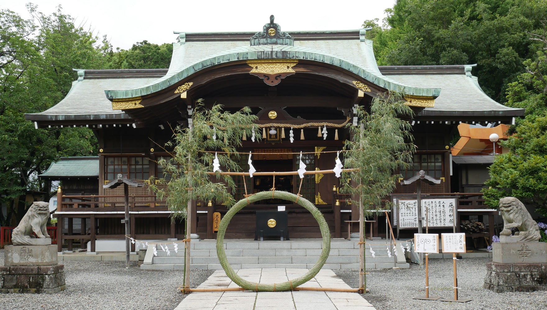 山王さん 輪くぐり